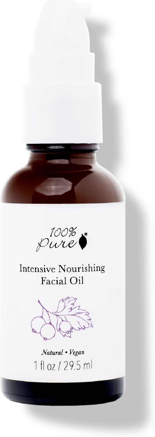 Intensive Nourish Facial Oil Hydrating Face & Body Moisturizer Natural Botanical Illuminating Dry Skincare for Women & Men - Vegan - 1oz