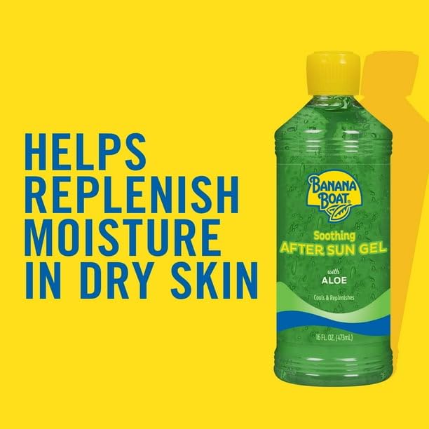 Miniatura 2 de Gel de aloe calmante After Sun para aliviar quemaduras solares, protección para toda la piel después del sol, 16 onzas líquidas, formulado con aloe