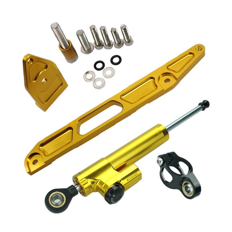 Amortisseur de direction CNC en aluminium avec support de montage pour moto XJR1300 1998-2015