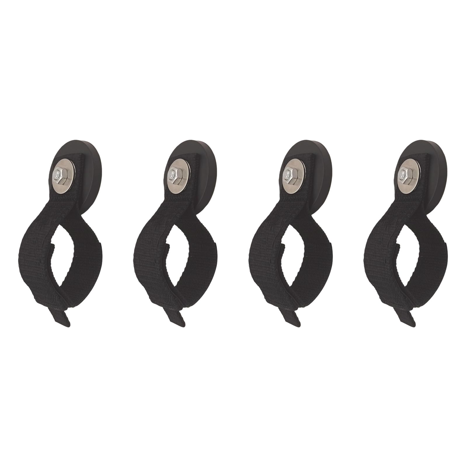 FROMCEO 4Pcs Hook with Strap Cable Storage Organizers Hook Holder for Garage Storage and Cable Organization Enduring Workshop Tool Box Organize Hangers