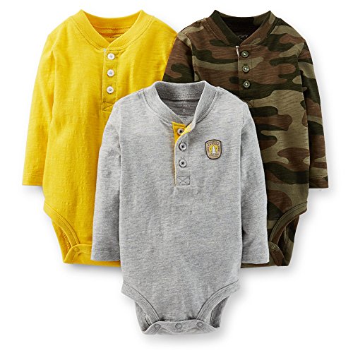 Bodies Carter's bébé garçon en jersey de coton lot de 3 vêtements naissance