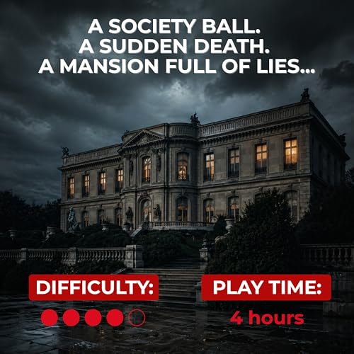 Murder at Maple Manor – Murder Mystery Game – Cold Case Detective Kit & Crime Investigation – Solve Murder at a Luxury Gilded Age Manor – Immersive Evidence Pack with Online Clues – Game Night & Gift - Image 2