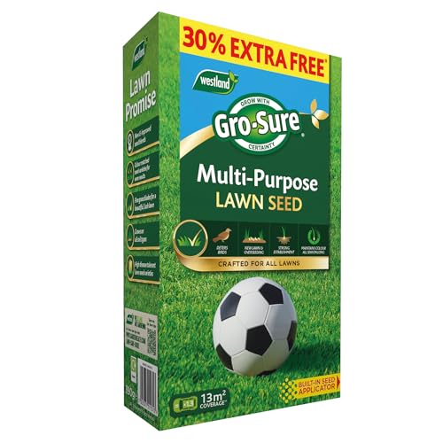 Gro-Sure Multi Purpose Lawn Seed Box 10sq.m + 30% EF