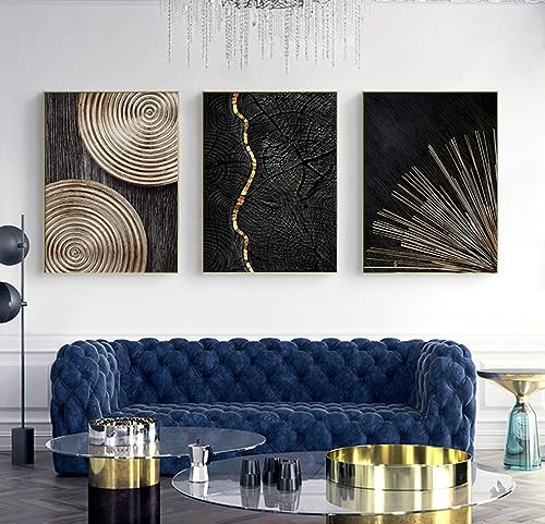 PYNVDD Canvas Poster, Modern Minimalist Abstract Wall Art, Bohemian Poster Set, Geometric Wall Decoration, No Frame (Picture - Image 2