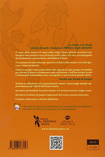 Cantiamo In Scena. La Volpe E La Cicala Di Esopo. Con MP3 Su Sito Web - 2