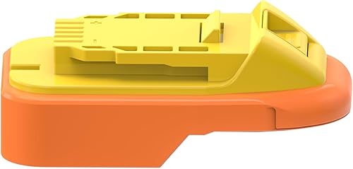 Miniatura 9 de 1 adaptador para herramientas inalámbricas DeWalt 20v MAX XR funciona con baterías Ridgid de 18 V (no avanzadas), solo adaptador