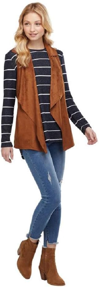 Mud Pie Women's Demi Suede Vest