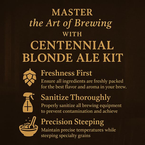 Label Peelers Centennial Blonde Ale Beer Kit - Extract