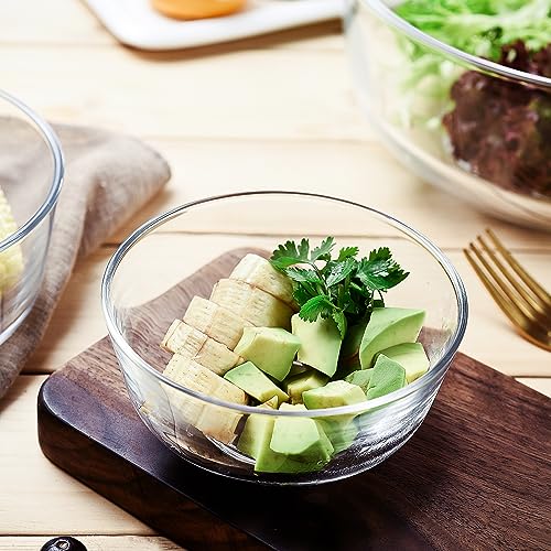 Binsakao 116BOWLS Small Glass Bowls, Clear Glass Prep Bowls, Serving Bowls Dishes For Dessert, Candy, Nuts, Ice Cream, Snack thumb #6