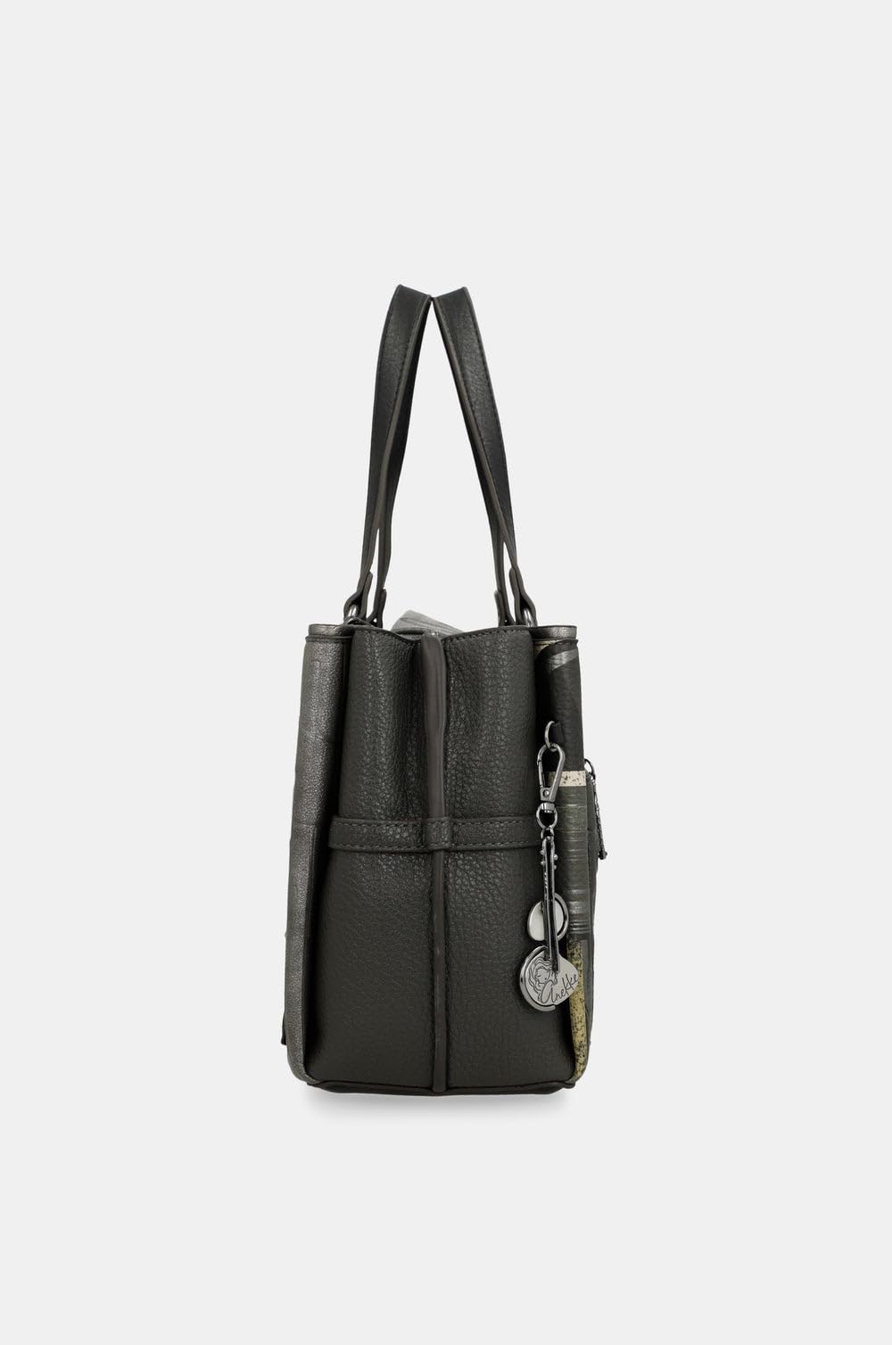 Anekke Borsa Media Melody con Manico Corto e Tracolla | 32x21x12 cm, Chiusura a Cerniera, Tasche Multiple, Esterno in Poliestere, Interno in PU