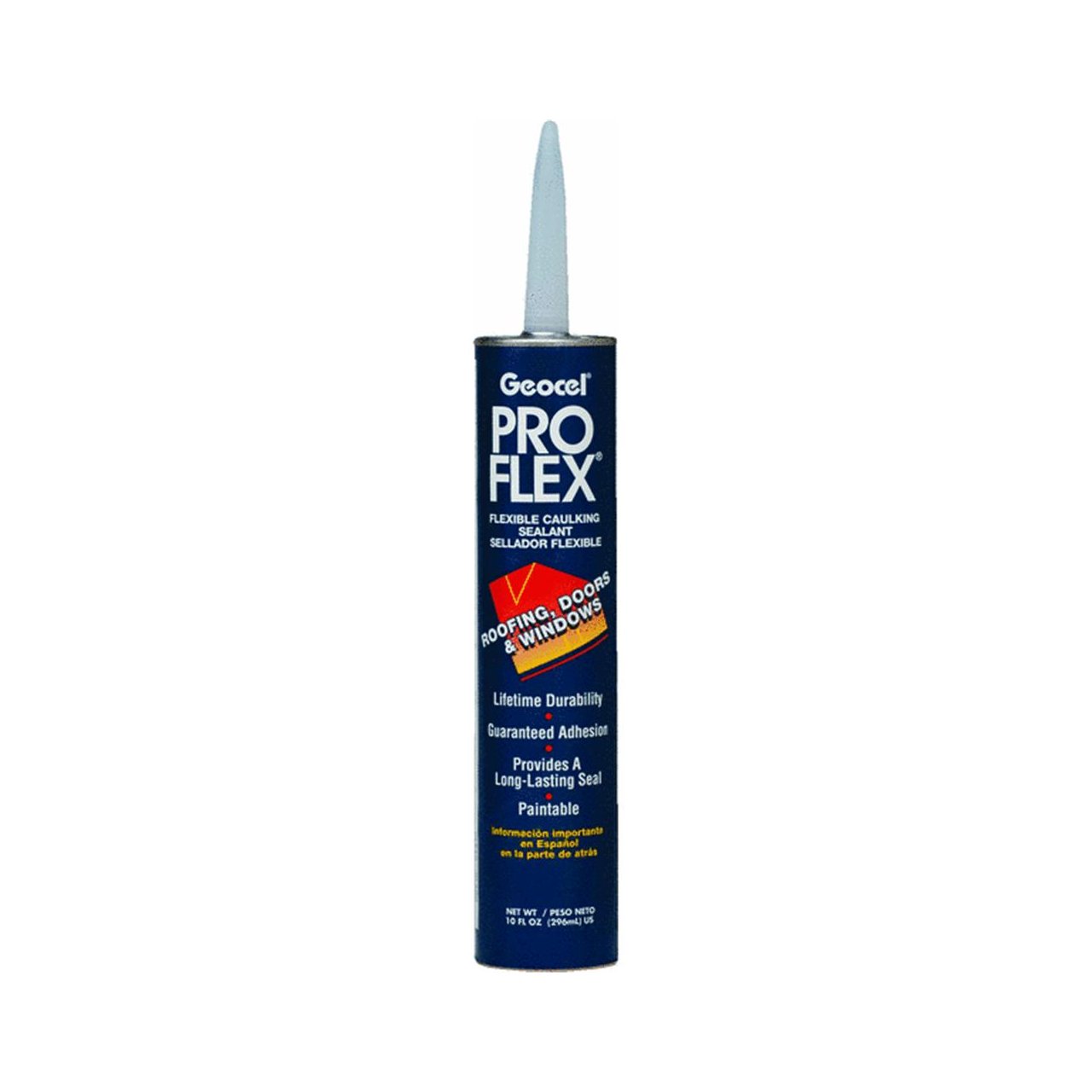 Geocel 26108 Pro Flex Tripolymer Sealant, 10 oz Cartridge, Cedar