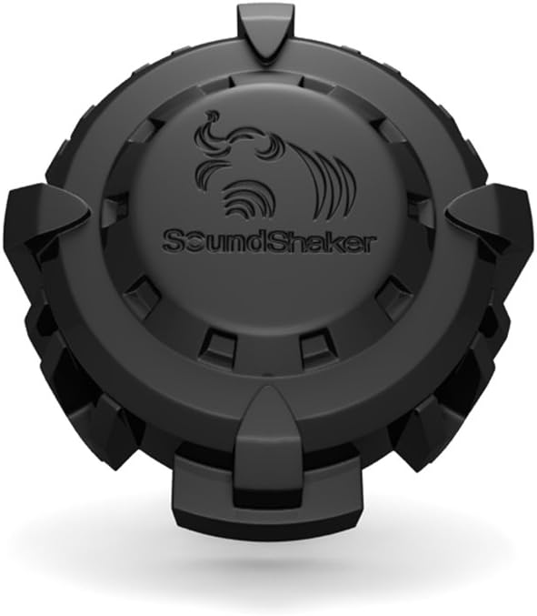 SoundShaker Tactile Transducer Bass Shaker for Home Theater Seat Vibration Kit (One Shaker)
