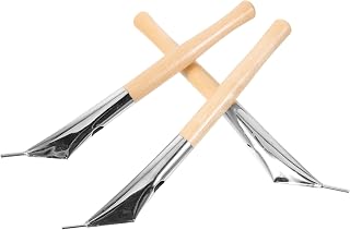 PLAFOPE Edelstahl und Holz Wachs Batik Werkzeug 3 Stück für Selbstgemacht