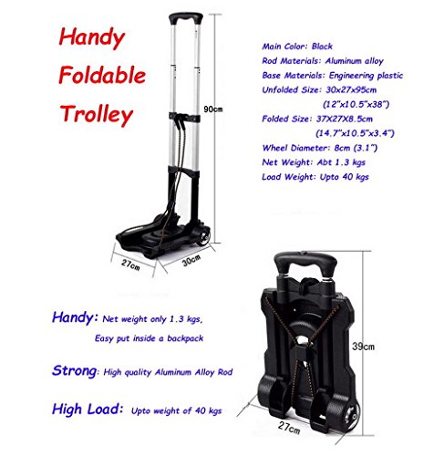 trolley cart for backpack