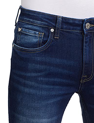 Image of Jack & Jones Men's Ben Skinny Fit Low-Rise Jeans