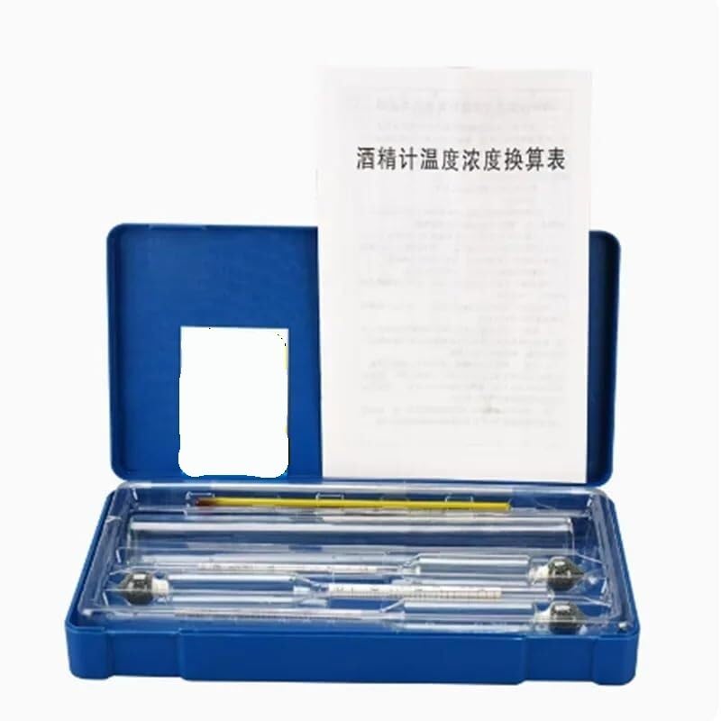 Alkoholmessgerät-Set – 0–40/40–70/70–100 Alkoholometer mit -Reagenzgläsern zur Messung der Weinkonzentration, 1 Stück(0-40)