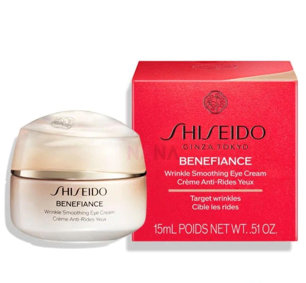 Shiseid Benefiance Crema Occhi Anti-Rughe, 15 ml, Crème Anti-Rides Yeux
