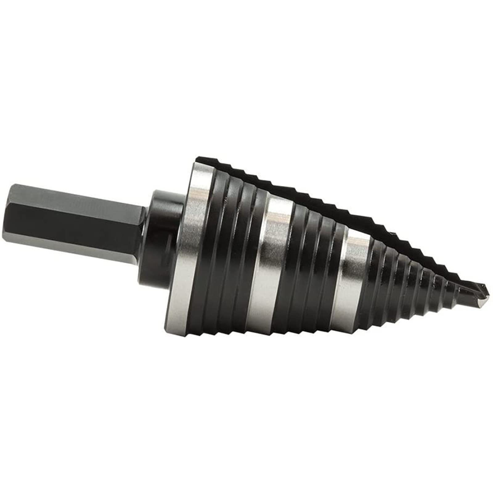 7/8 A 1-3/8 Doppio Scanalato HSS 6542 Titanio Rivestito Più Veloce Di Metallo Perforazione Passo Punta Del Trapano Metalli Platic Legno Cono Punte Da Trapano