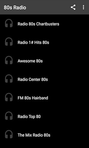 80s Music - Radio Stations