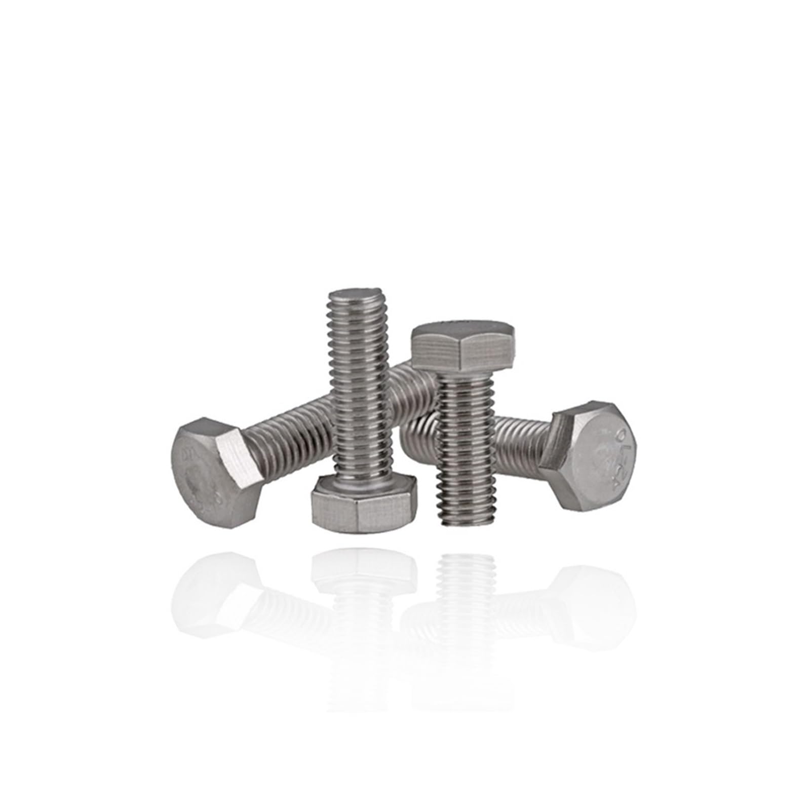 Viti Esagonali In Acciaio Inox A2, Semifilettate, Misure M6 M8 M10 M12