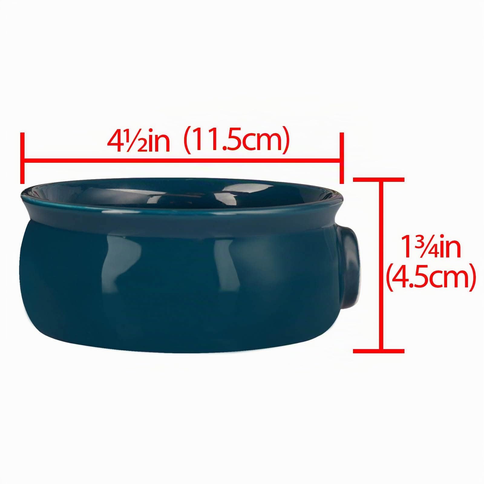 Linkidea Ciotola per Sapone da Barba in Ceramica con Manico Antiscivolo, Bocca Larga, Grande Capacità, Creste Più Facili da Insaponare, Ciotola per Crema da Barba per Rasoio Umido per Uomo, Blu Lago