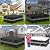 Gorpche Patio Furniture Set - Waterproof, Heavy Duty Outdoor Couch & Sectional Sofa Cover - Table & Chair Cover - Curved, 90" L x 62" D x 28" H, Grey & Black