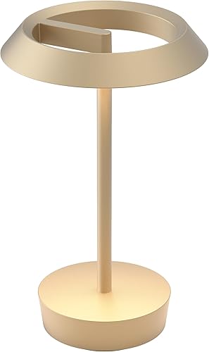 Astro Halo - Luz portátil regulable para interiores (bronce claro) - Clasificación de secado - Diseñado en Gran Bretaña - 1468006