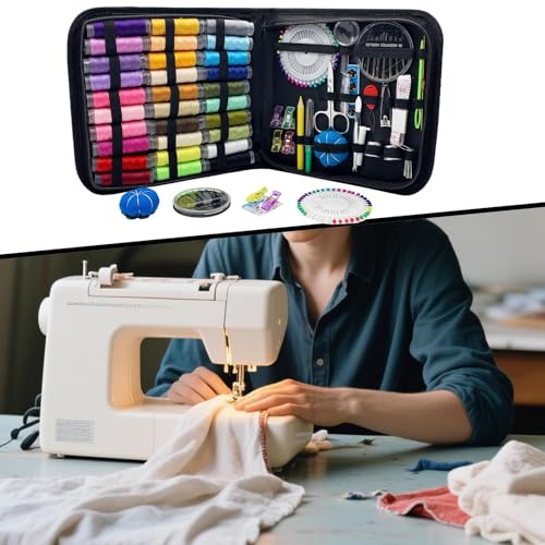 Kit de couture à la main anti-urgence avec accessoires portables - 7