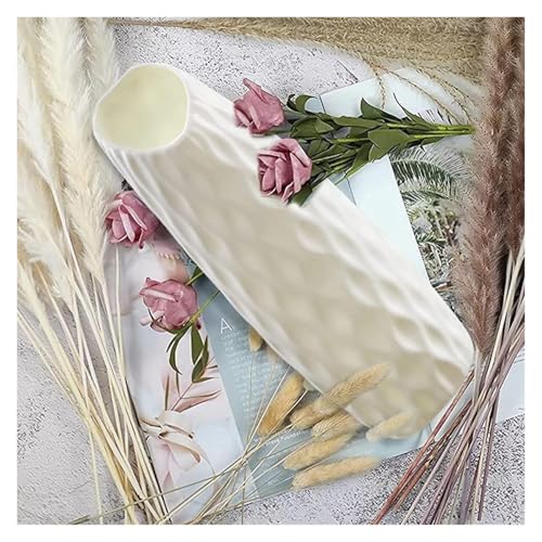 Jarrones de flores juego de floreros plástico resistentes para decoración escritorio 6