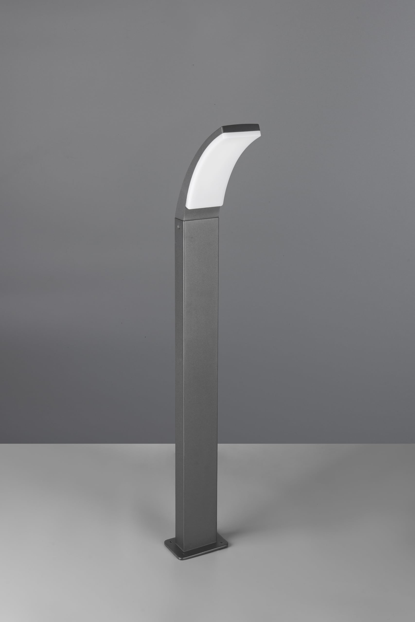 Reality Leuchten LED Außen Wegeleuchte Beja R43356142, Aluminium Druckguss, Acryl weiß, inkl. 12.5 Watt LED |