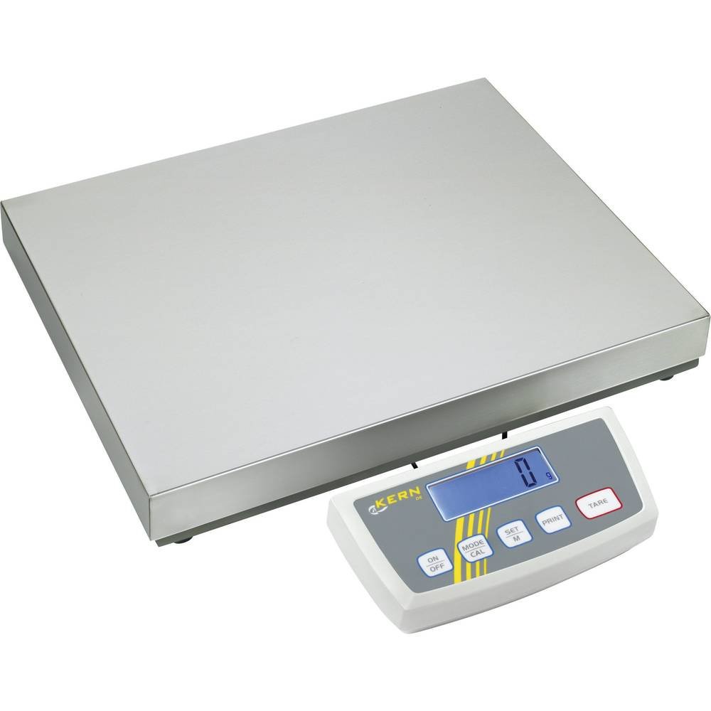 Kern Plattformwaage DE 35K5DL W?gebereich (max.) 35 kg Ablesbarkeit 5 g, 10 g netzbetrieben, batteri (DE 35K5DL)