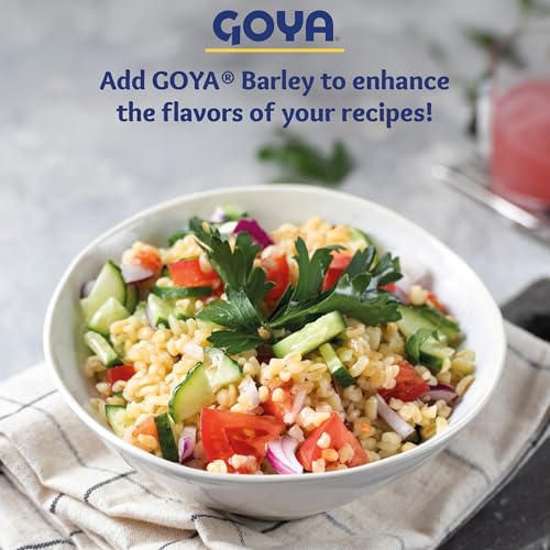 image for Dry Barley Grain by Goya, Pearl Barley, Pantry Staples, Cebada, Barley