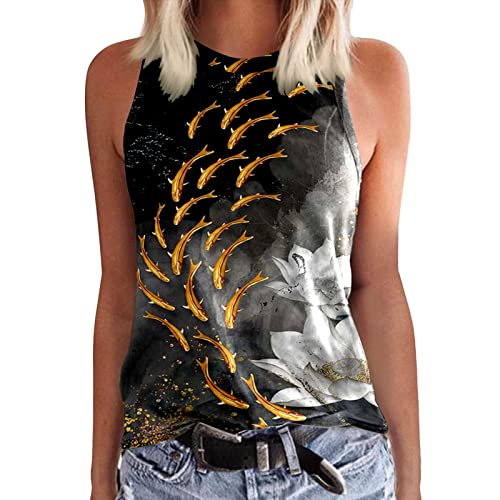 Saingace Débardeur pour femme - Noir Cover