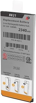 Artisan Power - Replacement Battery for Cisco 8821 and 8821-EX Phones - Replaces CP-BATT-8821-2340 mAh Replacement Phone Battery for Cisco 8821 Unified Color Wireless VOIP Phone
