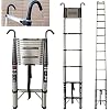 5M/16.5FT Straight Ladder with Hooks