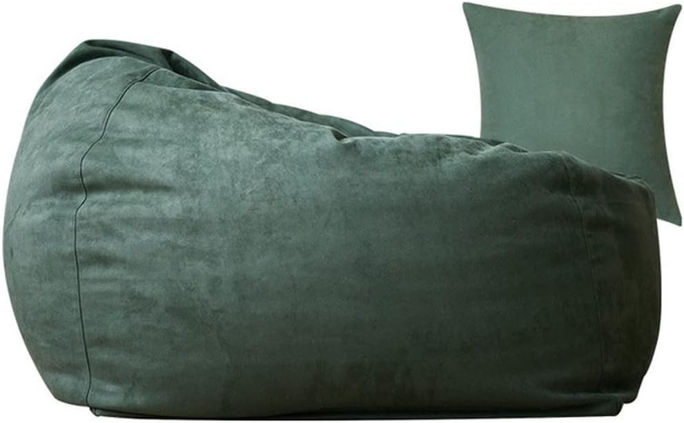 Balcony Tatami Single Living Room Leather Sandbag Lazy Sofa Bean Bag(E)