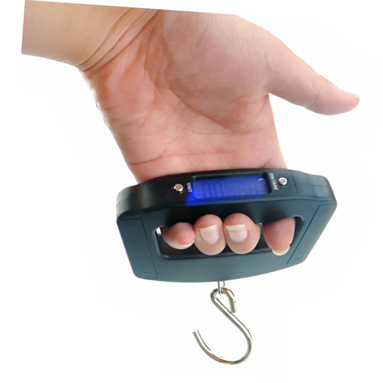 50kg 10g LCD Digital Luggage Scale with Hook and Backlight