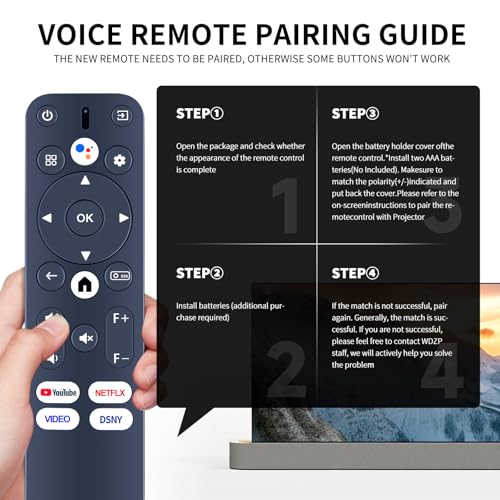 Télécommande de rechange pour projecteur Poseidon E40 ZCGIOBN Whale Pro
