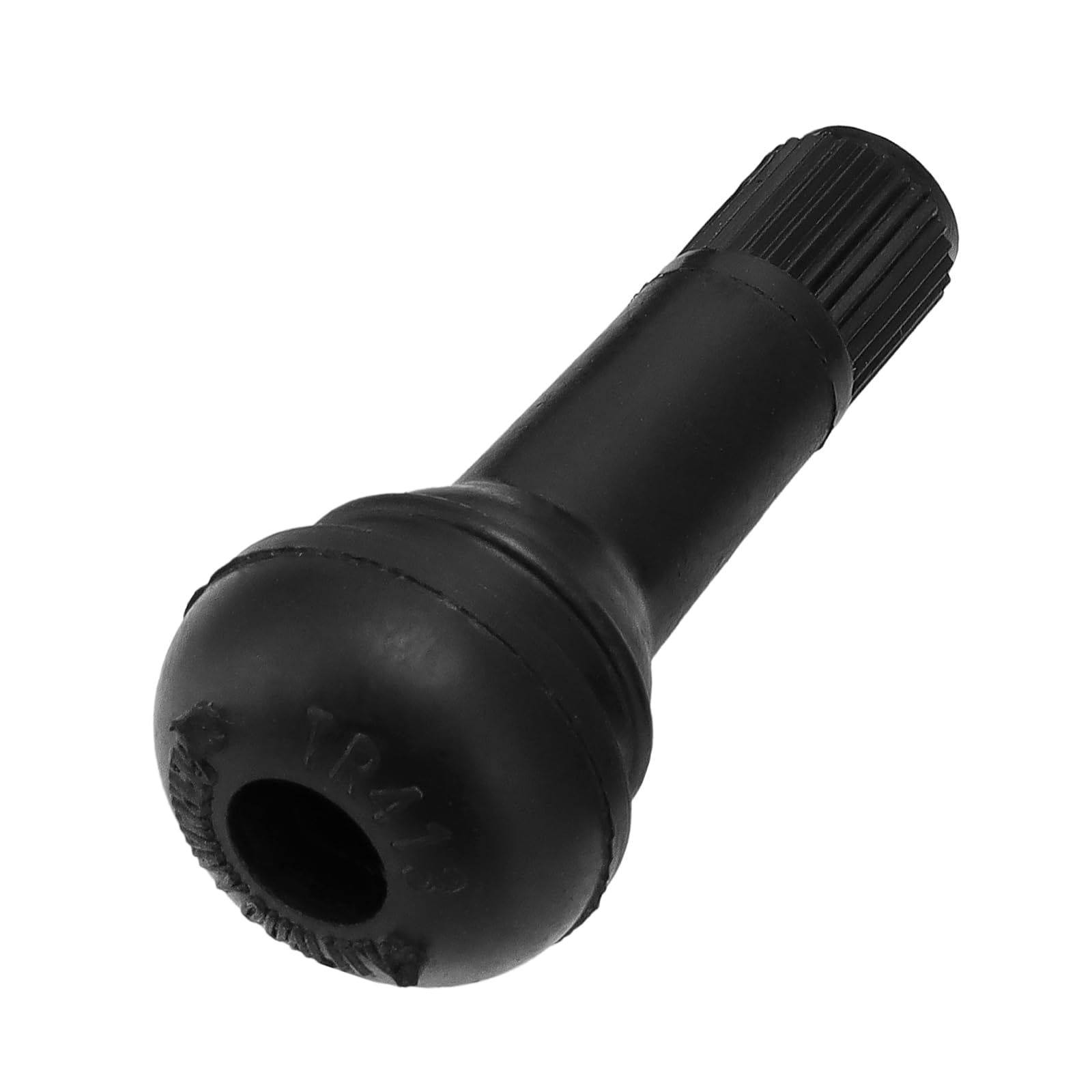 FUNSUEI Lot de 200 valves en Caoutchouc Noire TR413-20 x 45 mm, Valve Pneu Voiture, Valve tubeless, pour la Plupart des Voitures, Motos