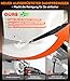 16-IN-1 Dampfreiniger Handgerät【Batterieloser Stufengriff mit deutscher CTL-Technik】【99,99% Keimreduktion-Deutsche SPJ Spitzentechnik】Dampfreiniger für Alles,Steam Cleaner für Boden, Küche etc.(1.8L)
