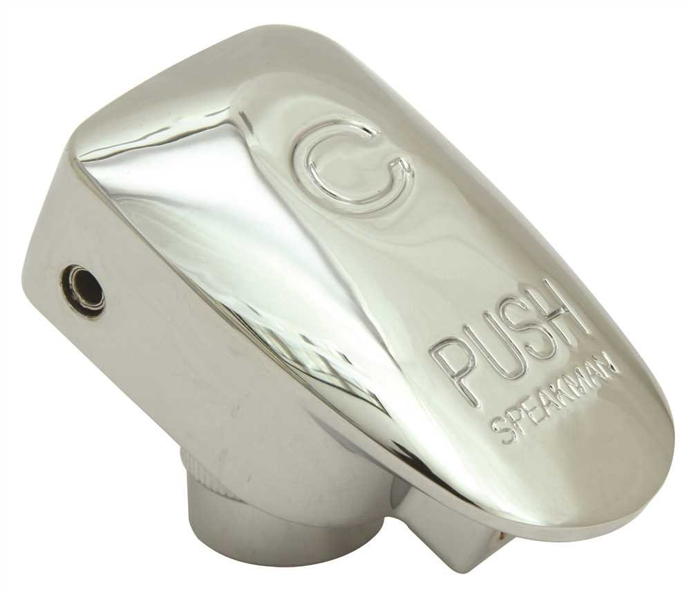Speakman RPG11-0033-PC résout le blocage des boutons de robinet avec la poignée froide Easy-push
