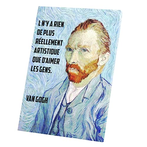 Tableau Van Gogh Amour poster motivation pour une déco salon inspirante 40x56 cm