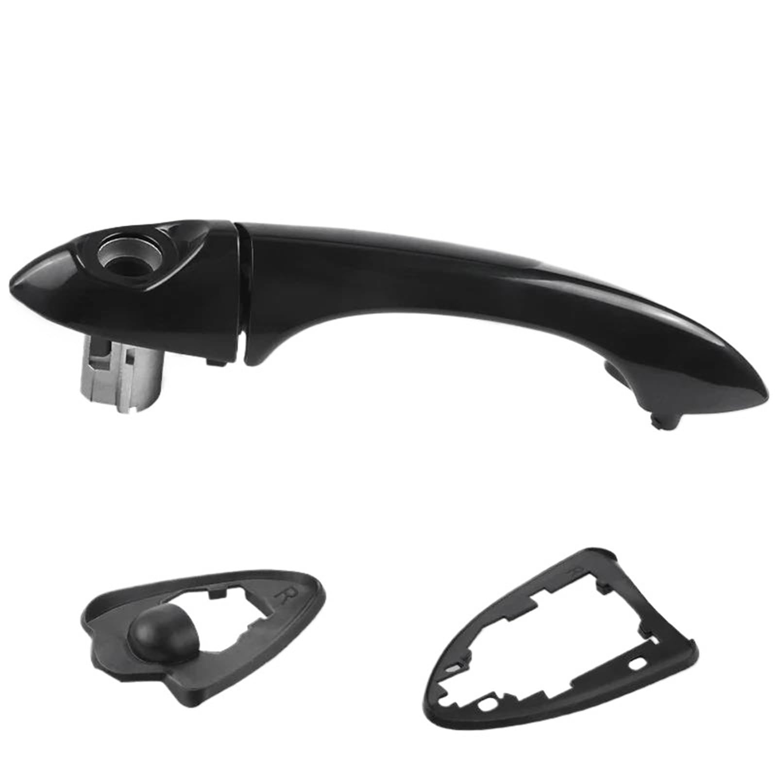 ZHQDRCY Door Open Handles for X5 for E53 51218243618 51218257738 Car Front Door Handle(RHD Front Right)