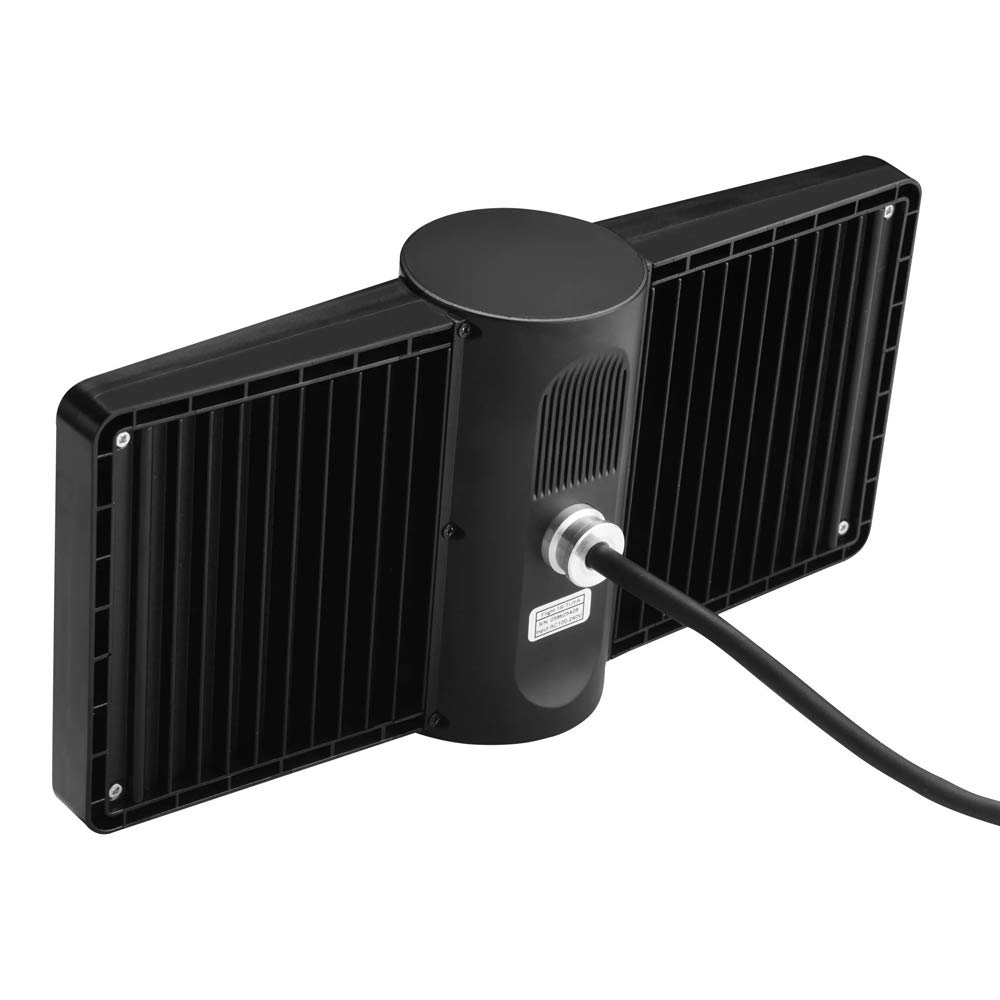 Link2Home Reflector Exterior con cámara, Alarma y PIR - FloodlightCam Sensor de Movimiento Seguridad para el hogar en el jardín, Garaje, Aparcamiento