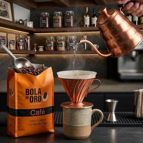 Bola de Oro Roasted Coffee Beans Export 1 kg Coatepec Mexico miniatura 2