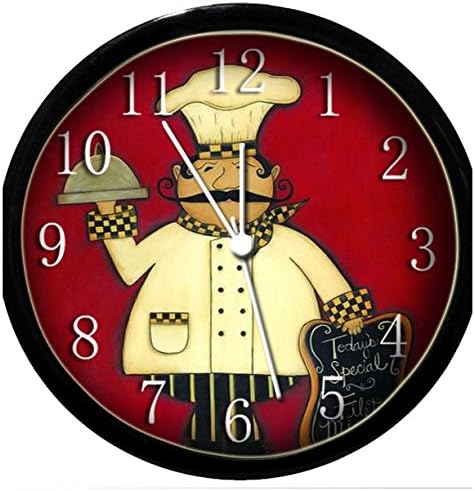 Glow In the Dark Wall Clock - Fat Chef #23