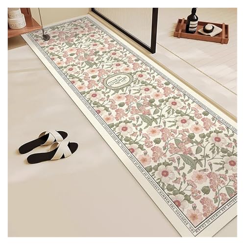 Tapis pour sol et zone douche rose lavable et antidérapant - 2