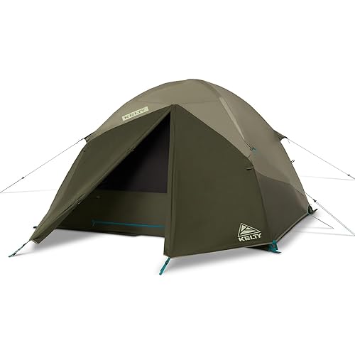 Kelty Daydreamer 4P + 6P Camping Tent, Blackout Fabric, Interior Light Diffusing Gear Loft, Standing Height, PFAS Free