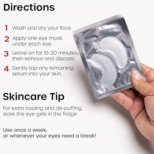 Patchs hydrogel yeux homme The Man Mesh x6 anti-cernes - 7
