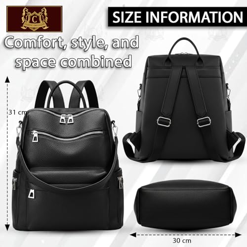 Image of Ethnic Style Waterproof Oxford Backpack for Women & Girls | Fashion Travel Canvas Look Nylon Bag | Large Capacity Printed Laptop Backpack for College